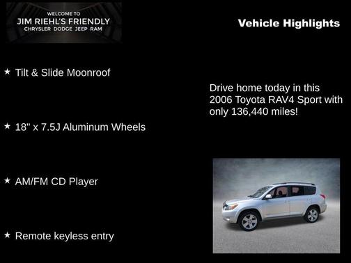 2006 Toyota RAV4 Sport