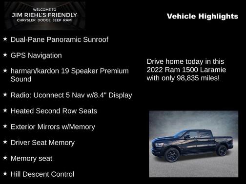 2022 RAM 1500 Laramie