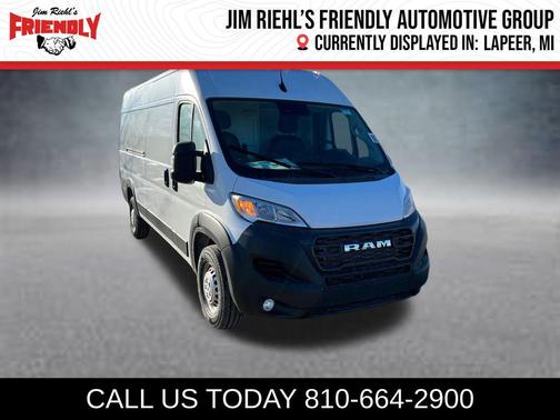 Bright White Clearcoat 2026 RAM ProMaster 3500 High Roof