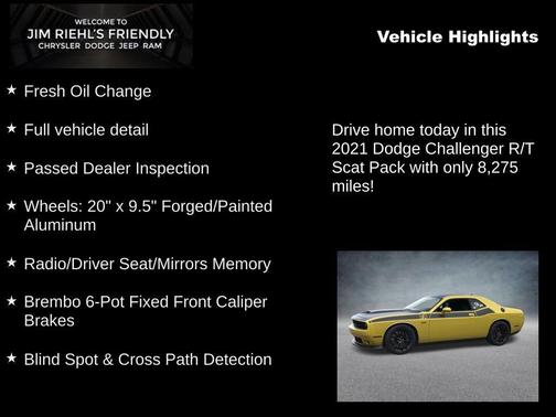 2021 Dodge Challenger R/T Scat Pack
