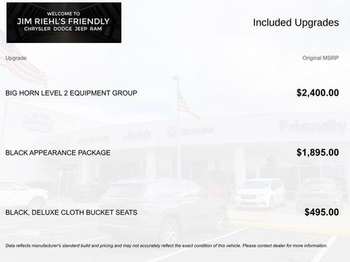2019 RAM 1500 Big Horn