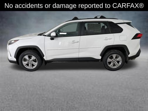 White 2022 Toyota RAV4 XLE