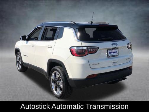 White Clearcoat 2020 Jeep Compass Limited
