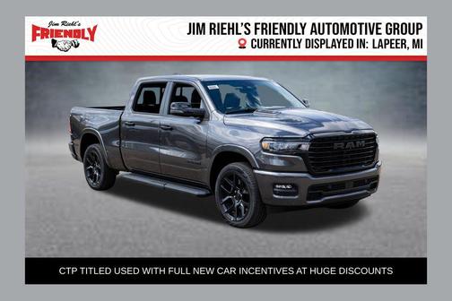 Granite Crystal Metallic Clearcoat 2026 RAM 1500 Laramie