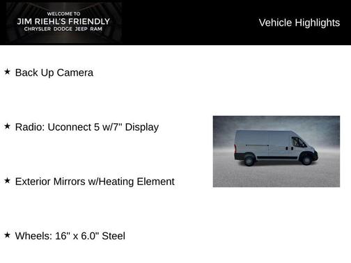 2026 RAM ProMaster 2500 Tradesman