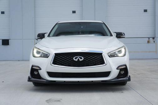 Pure White 2017 INFINITI Q50 3.0T Premium