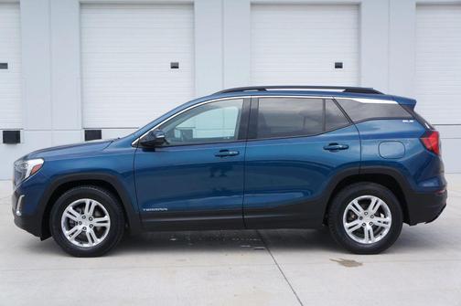 Blue 2020 GMC Terrain SLE