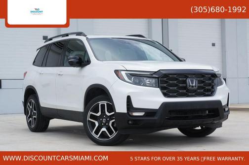 Platinum White Pearl 2023 Honda Passport AWD Elite