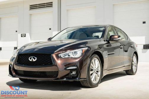 Mocha Almond 2018 INFINITI Q50 3.0t LUXE
