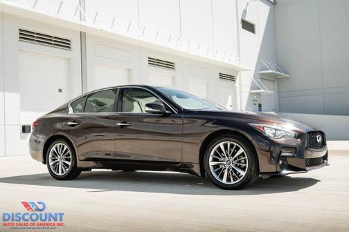 Mocha Almond 2018 INFINITI Q50 3.0t LUXE