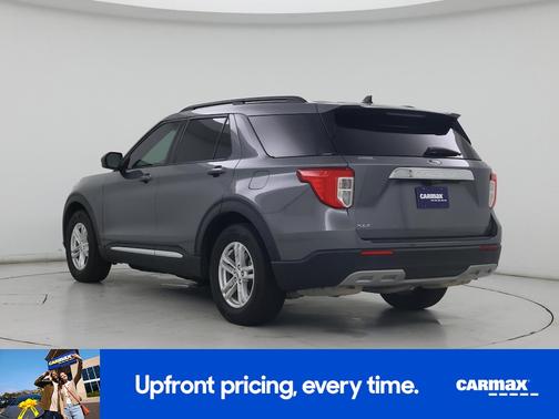 Gray 2022 Ford Explorer XLT