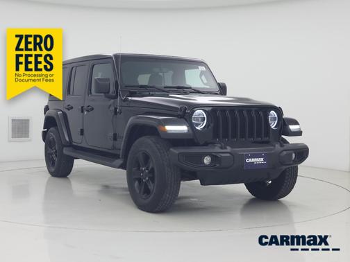 Black 2022 Jeep Wrangler Unlimited Sahara Altitude
