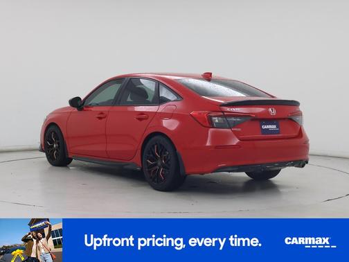 Red 2022 Honda Civic Sport