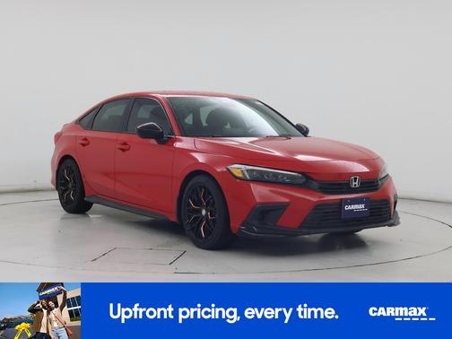 Red 2022 Honda Civic Sport