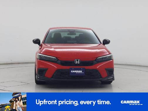 Red 2022 Honda Civic Sport