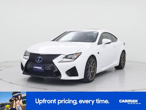 White 2015 Lexus RC F
