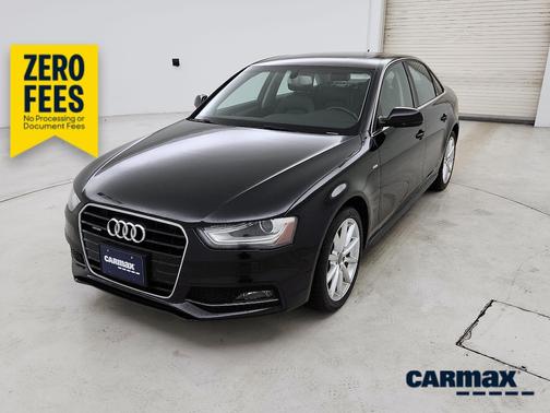 Black 2015 Audi A4 Premium Plus