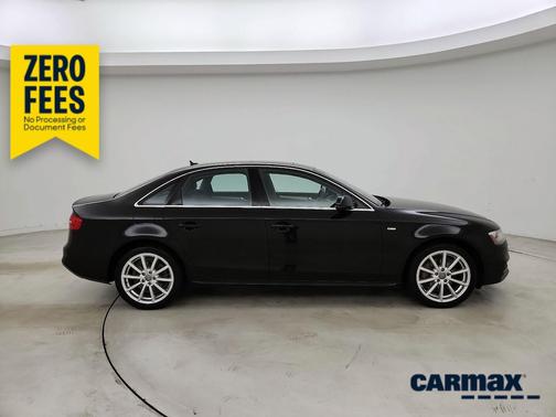 Black 2015 Audi A4 Premium Plus