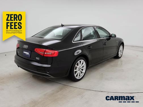 Black 2015 Audi A4 Premium Plus