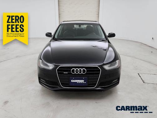 Black 2015 Audi A4 Premium Plus