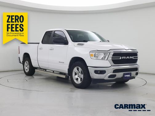 White 2021 RAM 1500 Lonestar