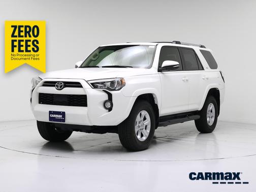 White 2020 Toyota 4Runner SR5 Premium