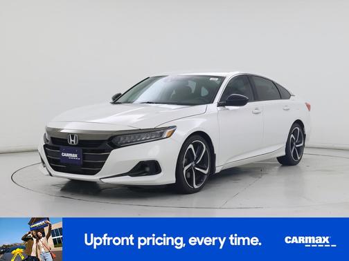 White 2021 Honda Accord Sport SE