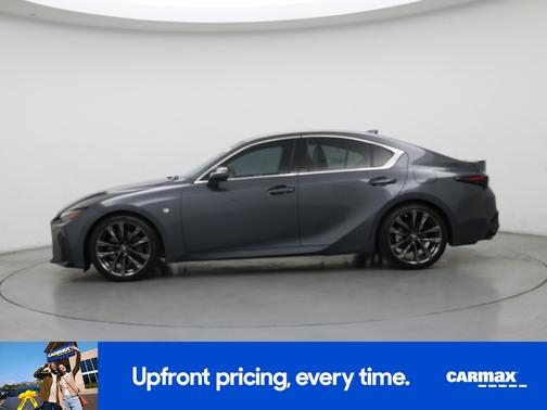 Gray 2021 Lexus IS 350 F-Sport