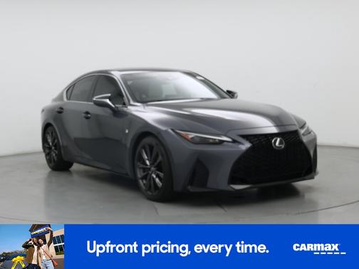 Gray 2021 Lexus IS 350 F-Sport