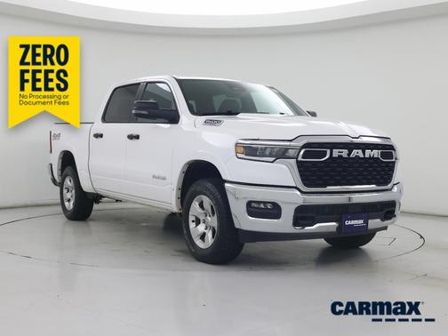White 2025 RAM 1500 Lonestar