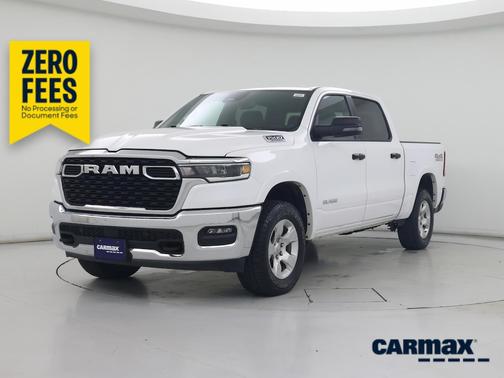 White 2025 RAM 1500 Lonestar