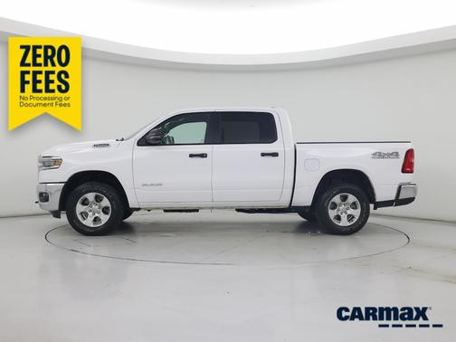 White 2025 RAM 1500 Lonestar