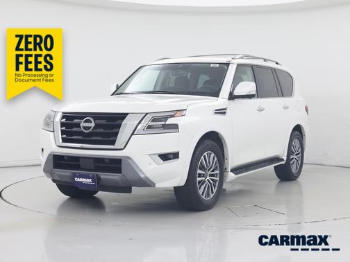 White 2023 Nissan Armada SL
