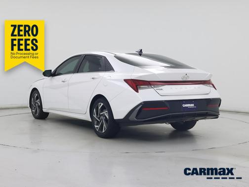 White 2024 Hyundai ELANTRA SEL