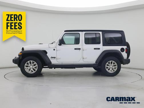White 2023 Jeep Wrangler Unlimited Sport S