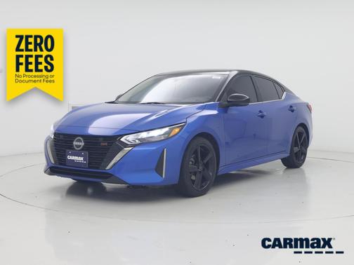 Blue 2024 Nissan Sentra SR