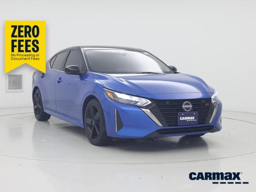 Blue 2024 Nissan Sentra SR