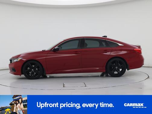 Red 2021 Honda Accord Sport