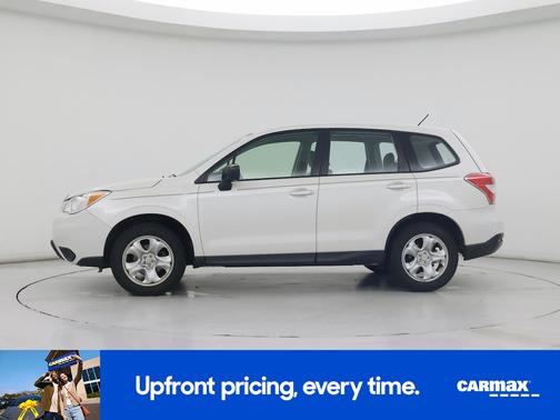 White 2015 Subaru Forester 2.5I