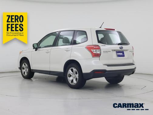 White 2015 Subaru Forester 2.5I