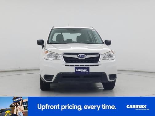 White 2015 Subaru Forester 2.5I