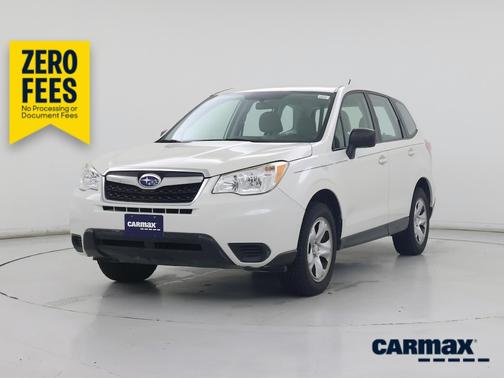 White 2015 Subaru Forester 2.5I