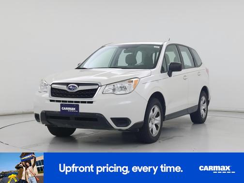 White 2015 Subaru Forester 2.5I
