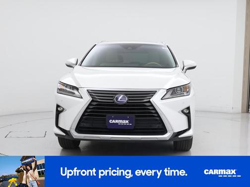 White 2017 Lexus RX 450h