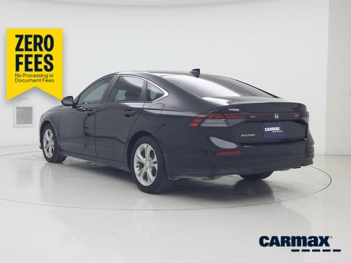 Black 2023 Honda Accord LX