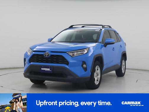 Blue 2019 Toyota RAV4 XLE