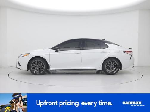 White 2020 Toyota Camry XSE