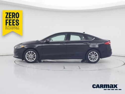 Black 2020 Ford Fusion Hybrid SEL