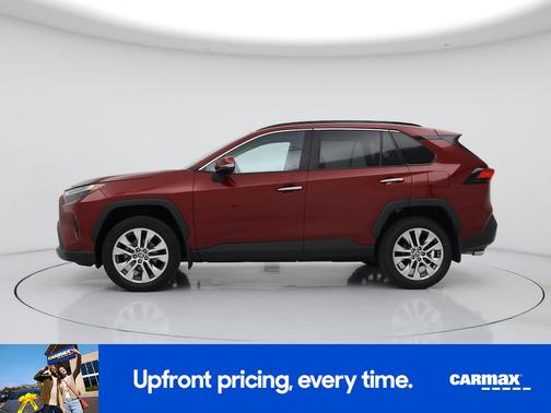 Red 2025 Toyota RAV4 Limited