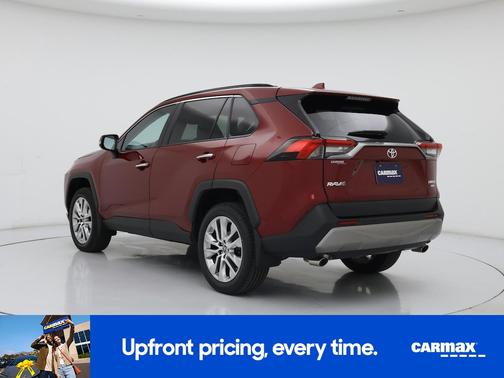 Red 2025 Toyota RAV4 Limited